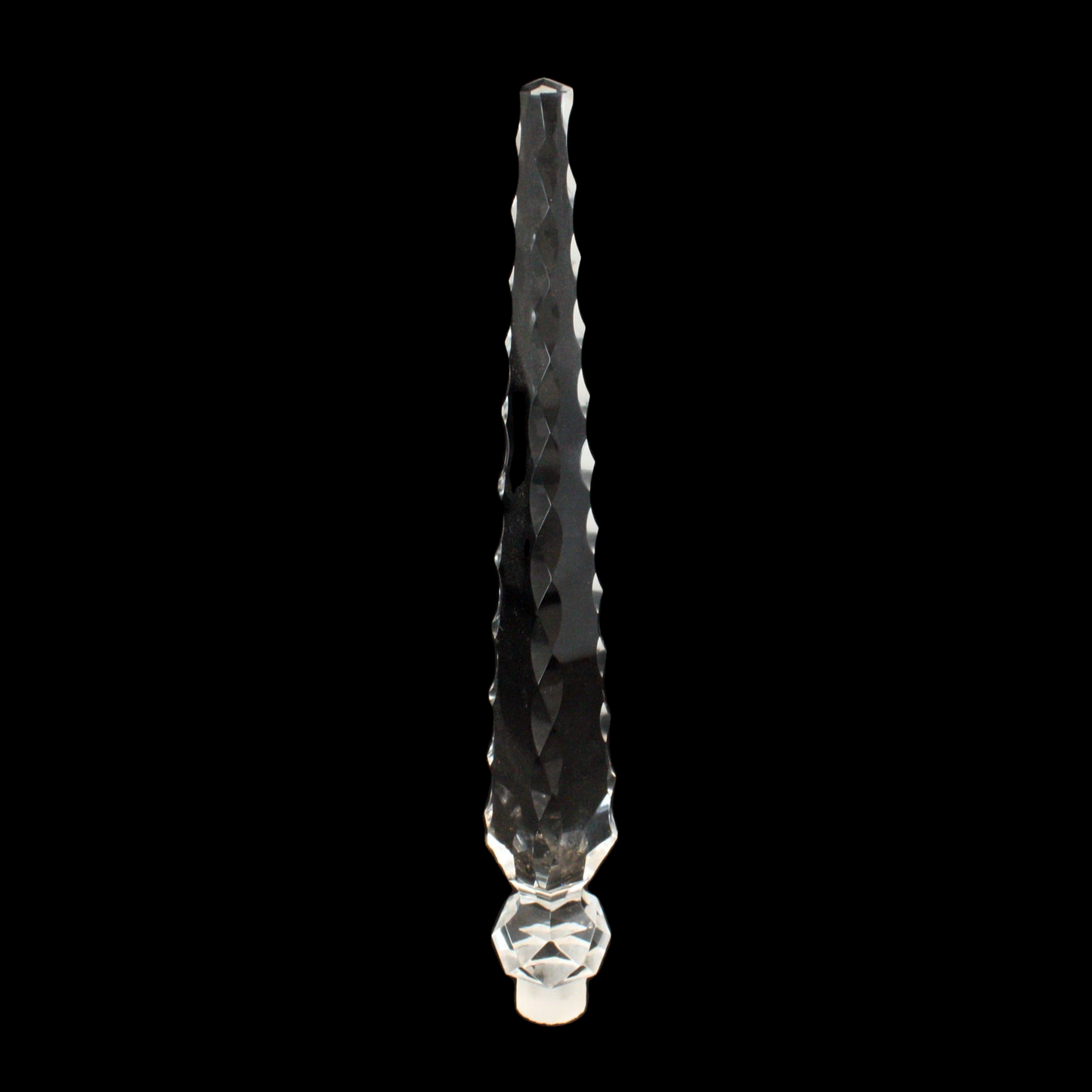 7-1/2” Czech Crystal Solid Cut Spike