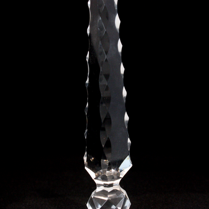 8" Czech Crystal Solid Cut Spike