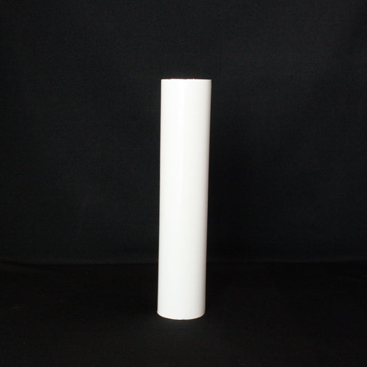 6" Off-White Plastic Candle Cover, Medium Base (Pack of 6)