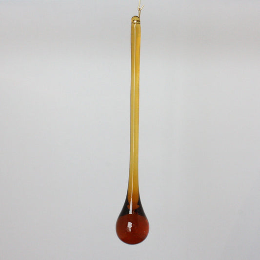 6" Amber Raindrop