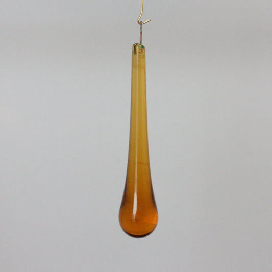 3" Light Amber Raindrop (Blemished)