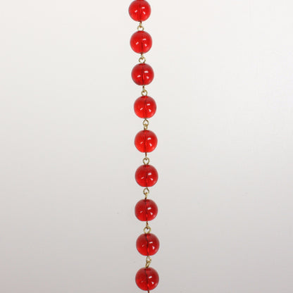 Colored 10mm Smooth Bead Chain, 1 Meter