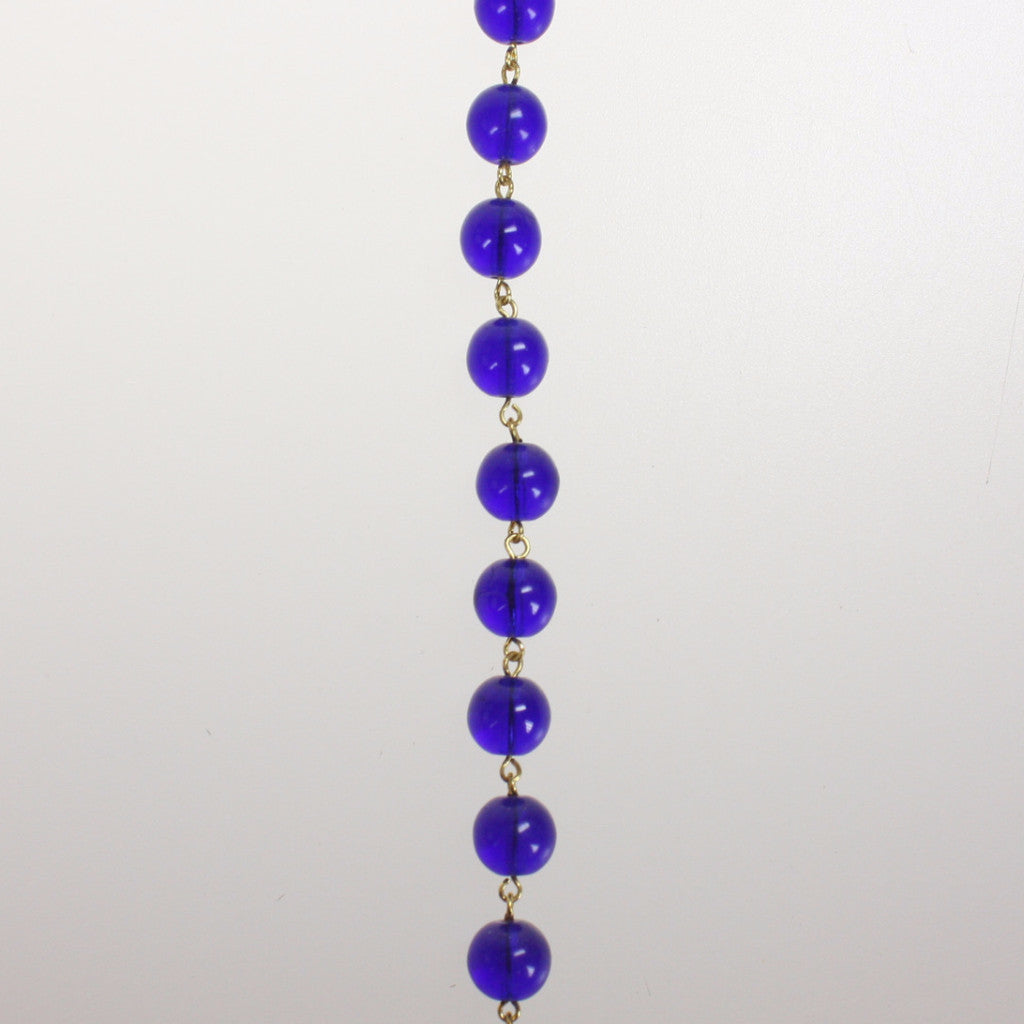 Colored 10mm Smooth Bead Chain, 1 Meter