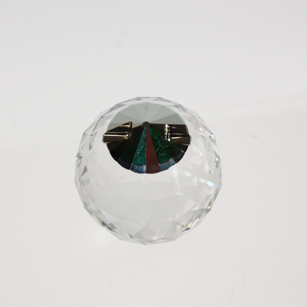 SWAROVSKI STRASS®<br>40mm Crystal Ball w/ Silver Top