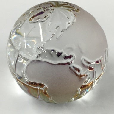 65MM Vintage Crystal Clear Globe Ball