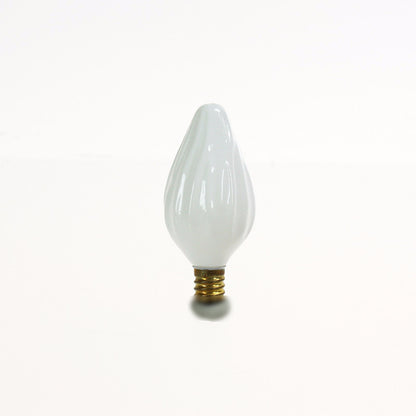 Flame Colored Bulb, cb<br>(Each) White, Aurora or Amber