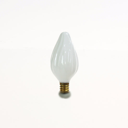 Flame Colored Bulb, cb<br>(Each) White, Aurora or Amber