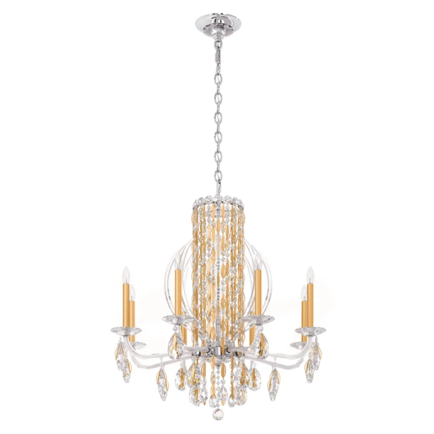 Siena RS8308N-22H 8 Light Chandelier by Schonbek®