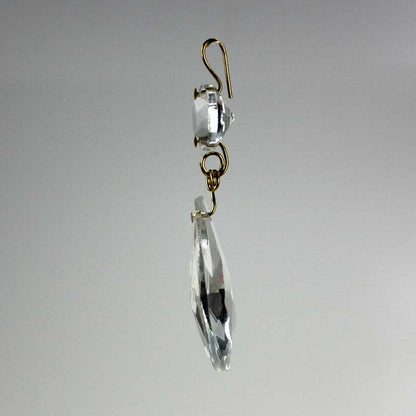 1-1/2" Crystal Teardrop (GREAT DEAL)<br>Pack of 10