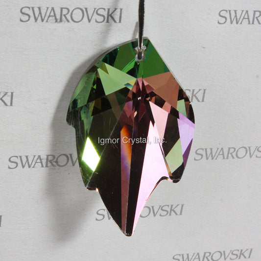 SWAROVSKI® STRASS 8805-45MM Leaf Pendant *Vitrail Light* (3PCS)