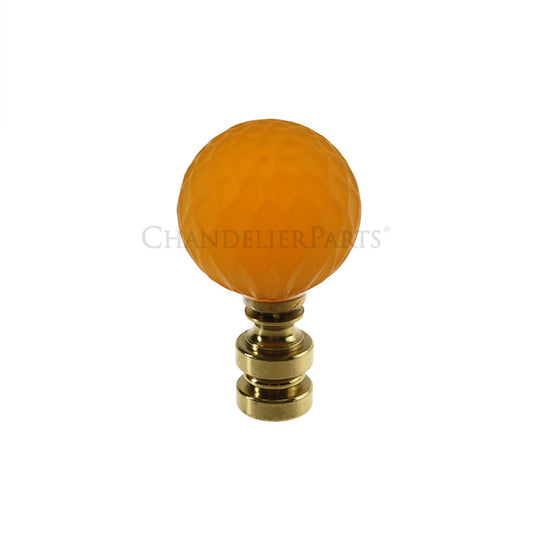 Faceted Sphere Finial