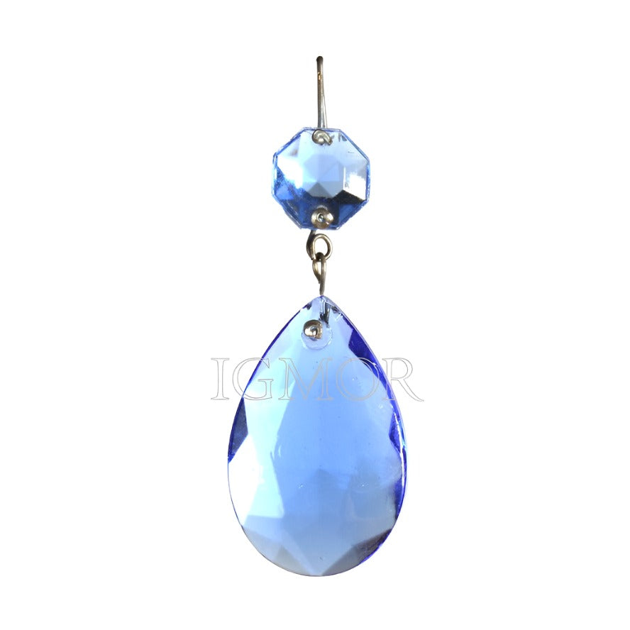 1-1/2" Teardrop w/ Top Bead *Multiple Colors* (20PCS)
