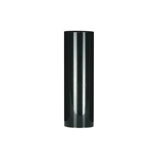 4" Black Plastic Candle Cover (Pack of 6)
