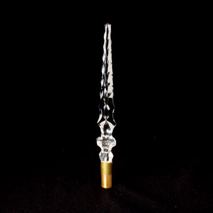 Czech Crystal Solid Cut Spike