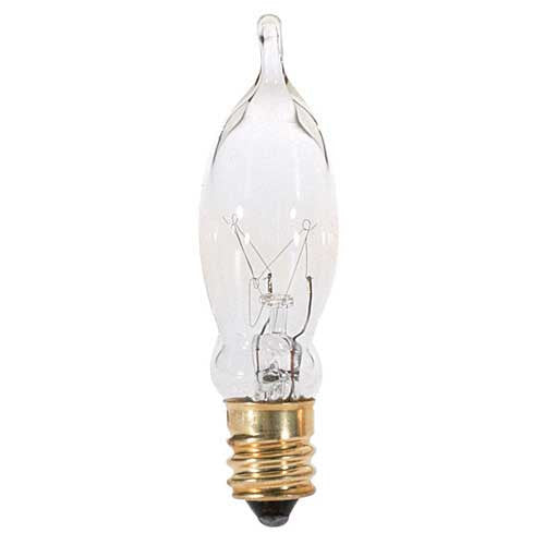 7.5 Watt Petite Turn Tip Bulb <br>(Box of 25) 3 options