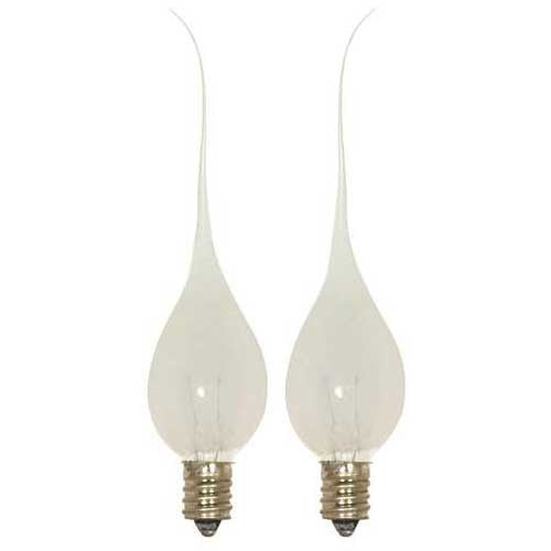 Silicone Dipped Bulbs, cb<br>(2 pack) 5 watt